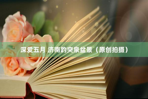 深爱五月 济南趵突泉盆景（原创拍摄）